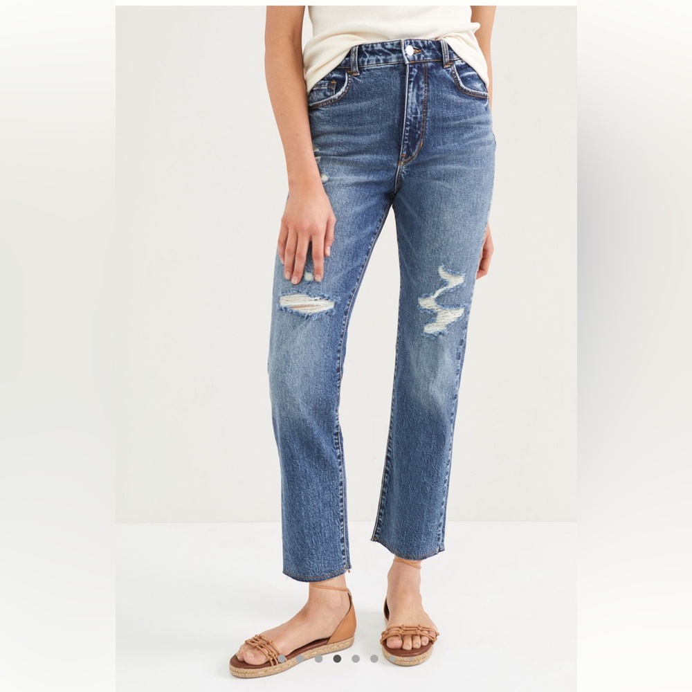 NWT Anthropologie Pilcro The Vintage Straight Jeans Sz 26